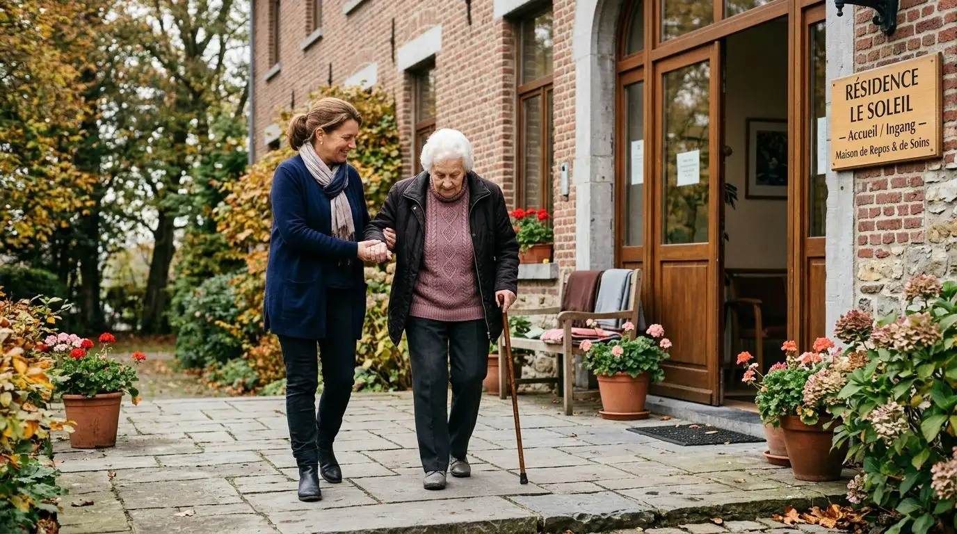 Entrée en maison de repos : préparer la transition