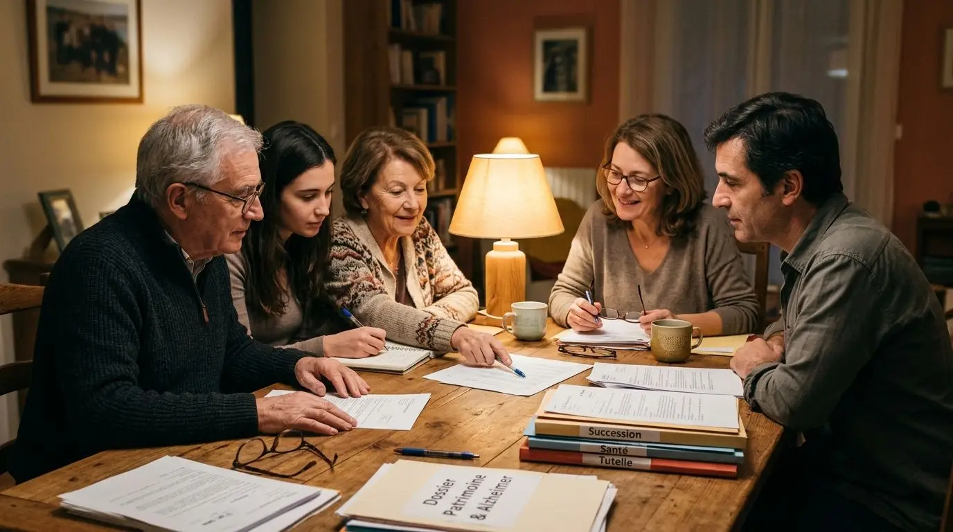 Héritage et Alzheimer : les questions juridiques