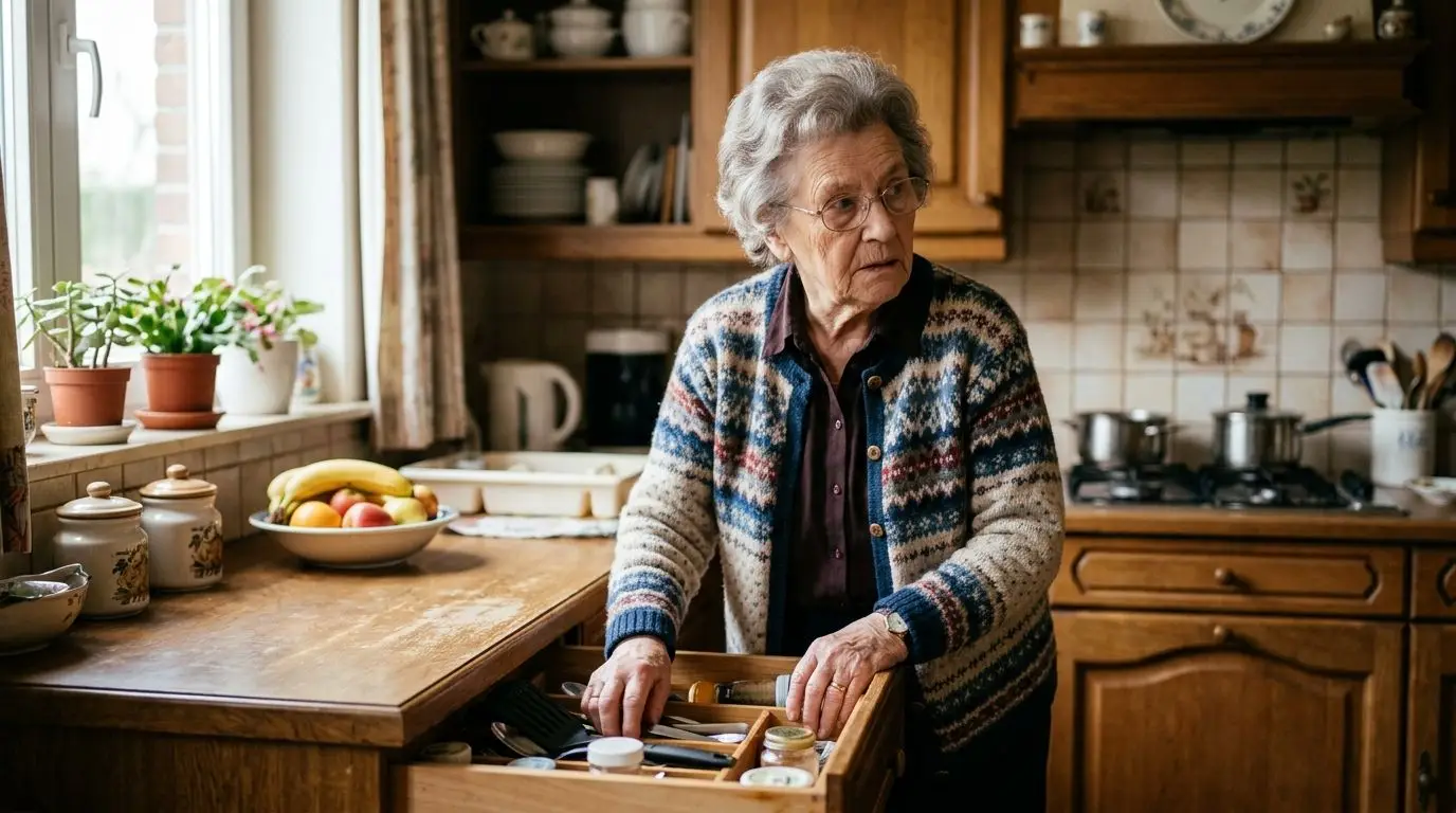 Premiers signes d'Alzheimer